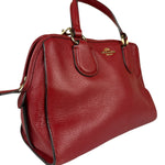 Coach Red Leather Mini Rowan Two-Way Bag