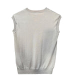 Hermes Vintage Blue Cashmere/Silk Sweater Vest