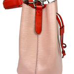 Louis Vuitton Epi Rose Ballerine NeoNoe BB Bucket Handbag