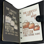 Louis Vuitton Black Epi Leather Agenda