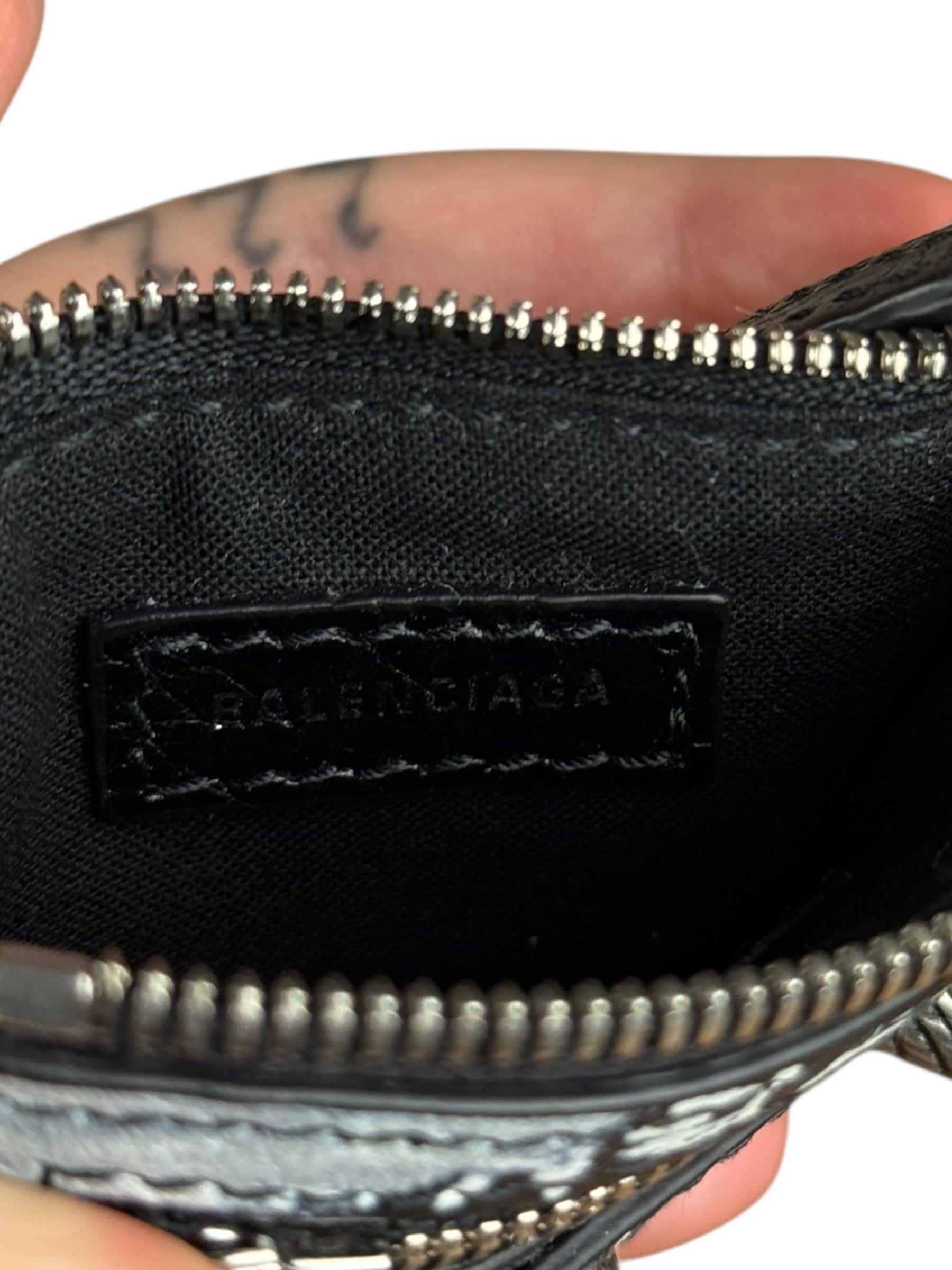 Balenciaga Graffiti  Zipper Pouch