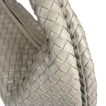 Bottega Veneta Grey Intrecciato Hobo Bag