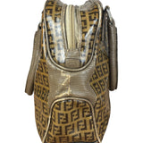 Fendi Vintage FF Brown PVC Handbag