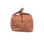 Chanel Pink Caviar Leather Chocolate Bar Bowler Bag 2003