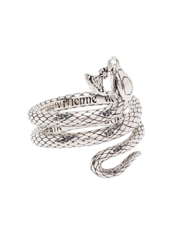 Vivienne Westwood Albane Snake 925 Silver Ring