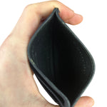 Yves Saint Laurent Leather Cardholder Navy Blue