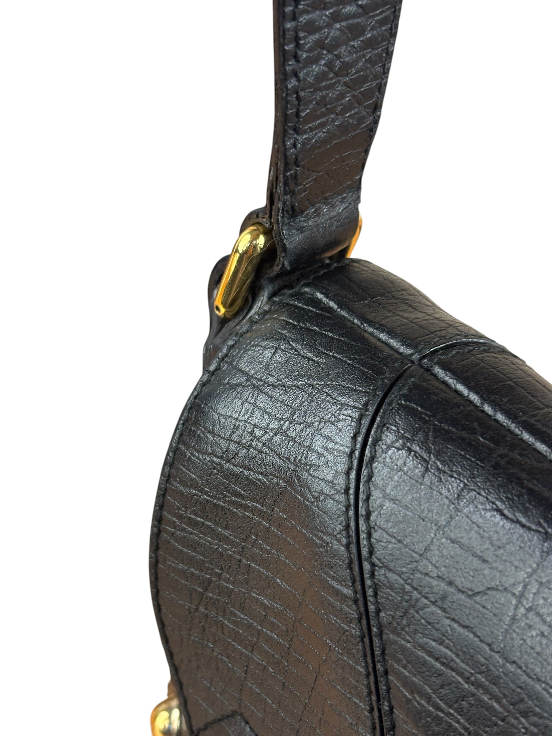Gucci Vintage Horsebit Shoulder Bag