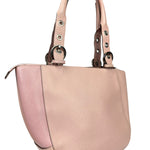Salvatore Ferragamo Pink Saffiano Leather Shoulder Bag