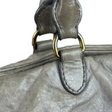 Miu Miu Green Vitello Leather Two-Way Bag