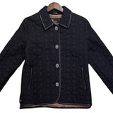 Coach Black Quilted Jacket