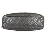 Chanel Metallic Silver Quilted Calfskin Reissue Camera Bag 2008