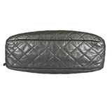Chanel Metallic Silver Quilted Calfskin Reissue Camera Bag 2008