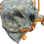 Louis Vuitton Blue Denim Monogram Neo Cabby Two-Way Bag MM