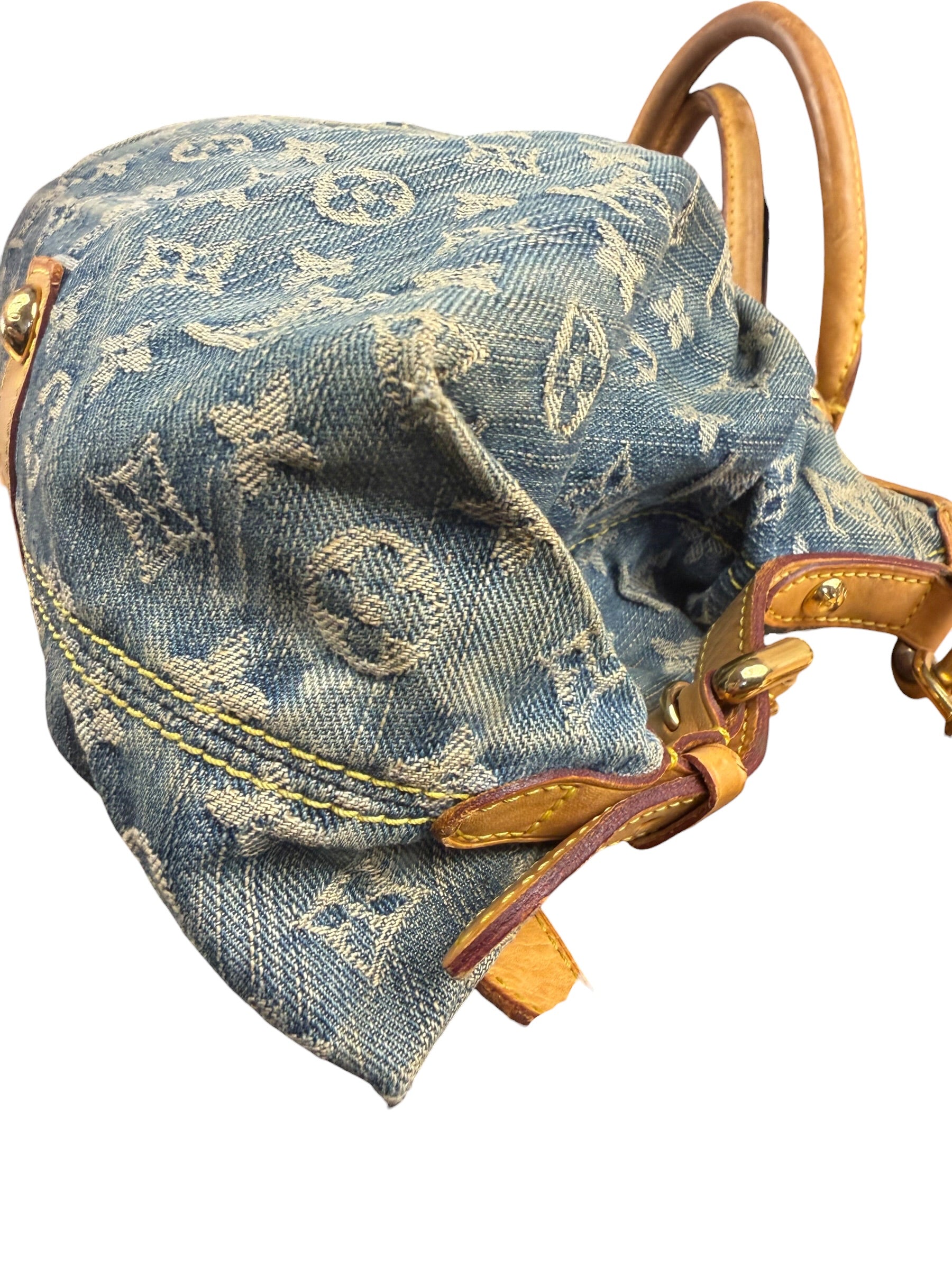 Louis Vuitton Blue Denim Monogram Neo Cabby Two-Way Bag MM