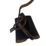 Hermes Cedena Lock & Key Leather Clochette Set