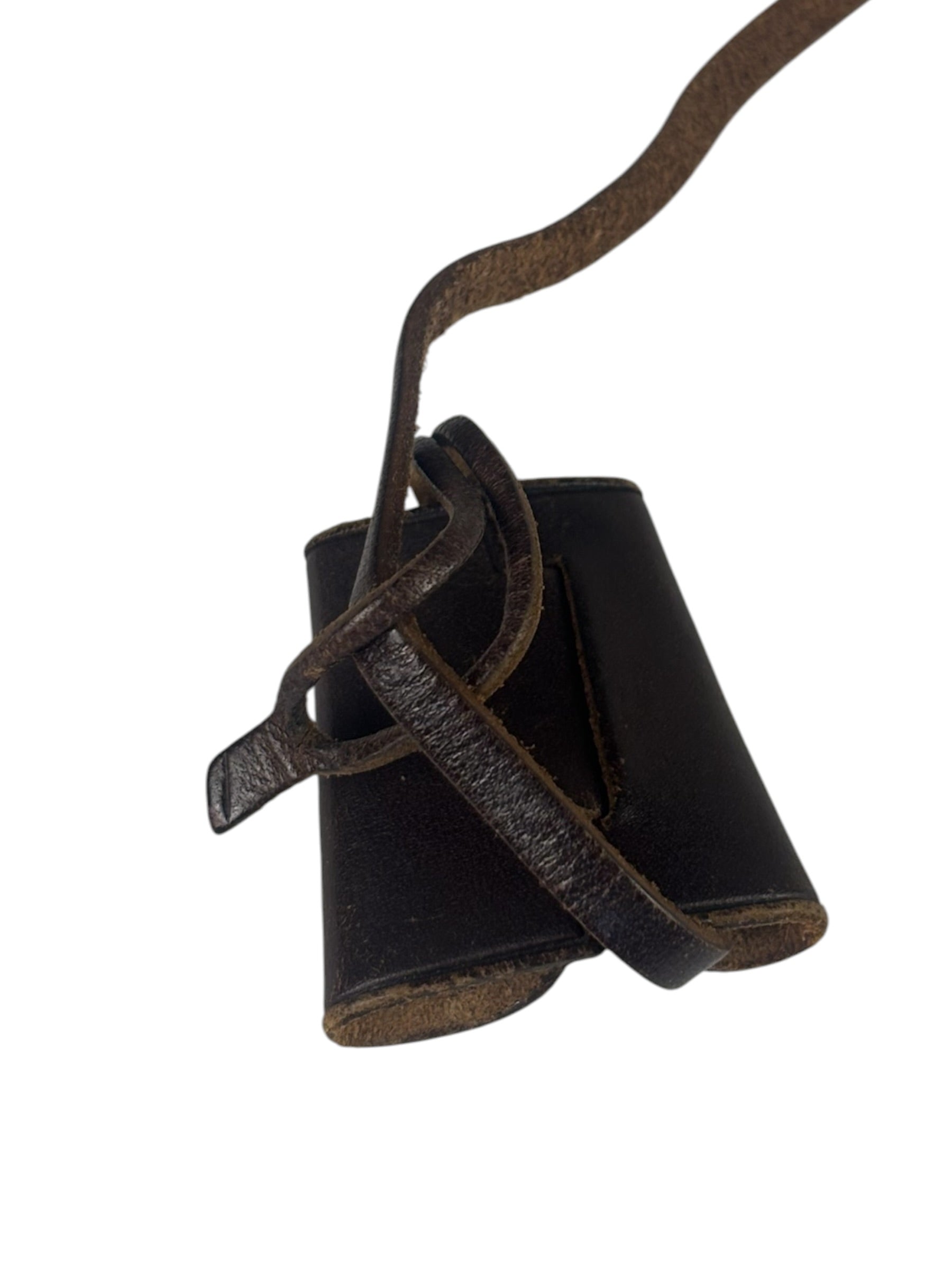 Hermes Cedena Lock & Key Leather Clochette Set