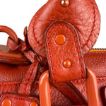 Chloé Vintage Red Leather Paddington Bag (Broken Lock