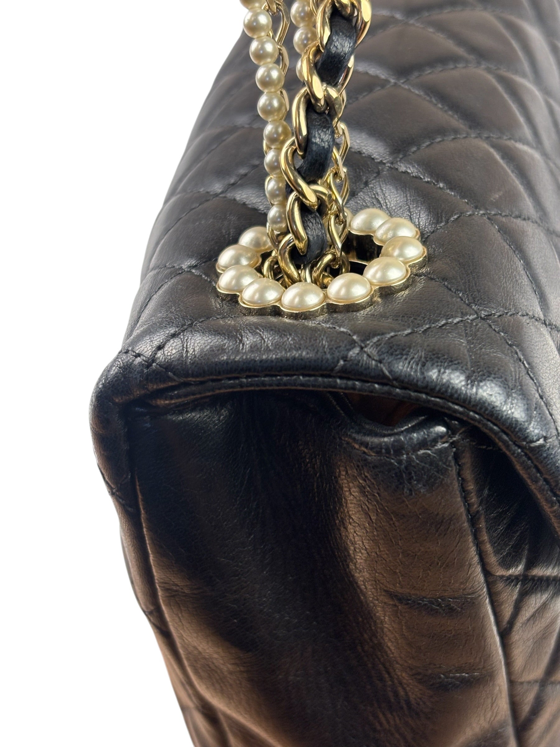 Chanel Black Quilted Lambskin Westminster Flap Bag 2012