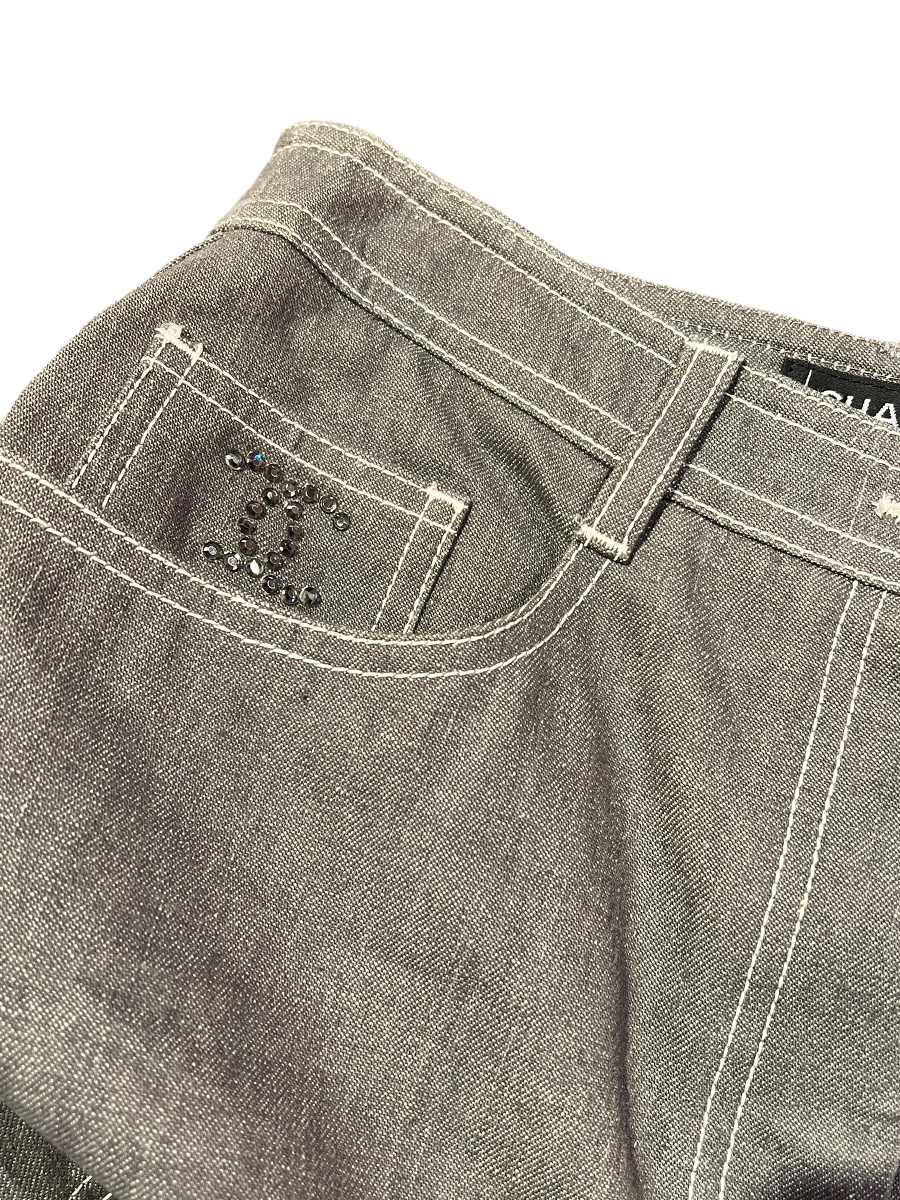 Chanel Flare CC Jeans