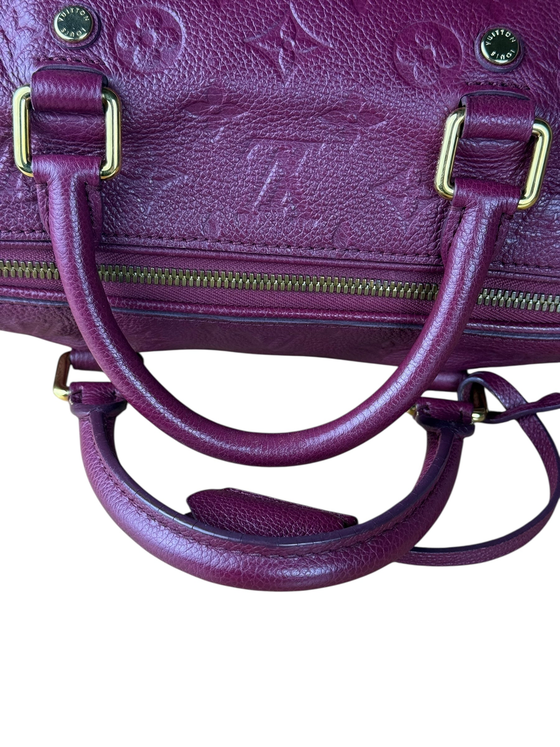Louis Vuitton Empriente Speedy Bandouliere 25 Fuchsia