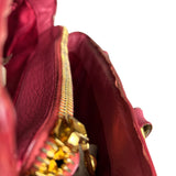 Miu Miu Pink Leather 2Way Tote Bag