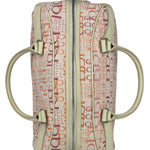 Burberry Blue Label Pink Multi Logo Bowler Bag