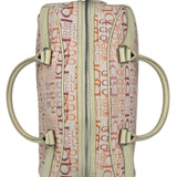 Burberry Blue Label Pink Multi Logo Bowler Bag