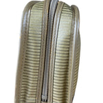 YSL Vintage Grey Leather Travel Pouch