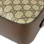 Gucci Beige GG Supreme Ophidia Camera Bag