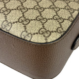 Gucci Beige GG Supreme Ophidia Camera Bag