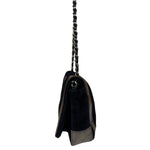 Chanel Sport Line Terrycloth Black Flap Bag 2008