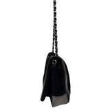 Chanel Sport Line Terrycloth Black Flap Bag 2008