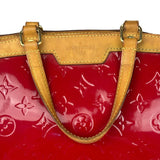 Louis Vuitton Red Vernis Brea Two-Way Bag MM
