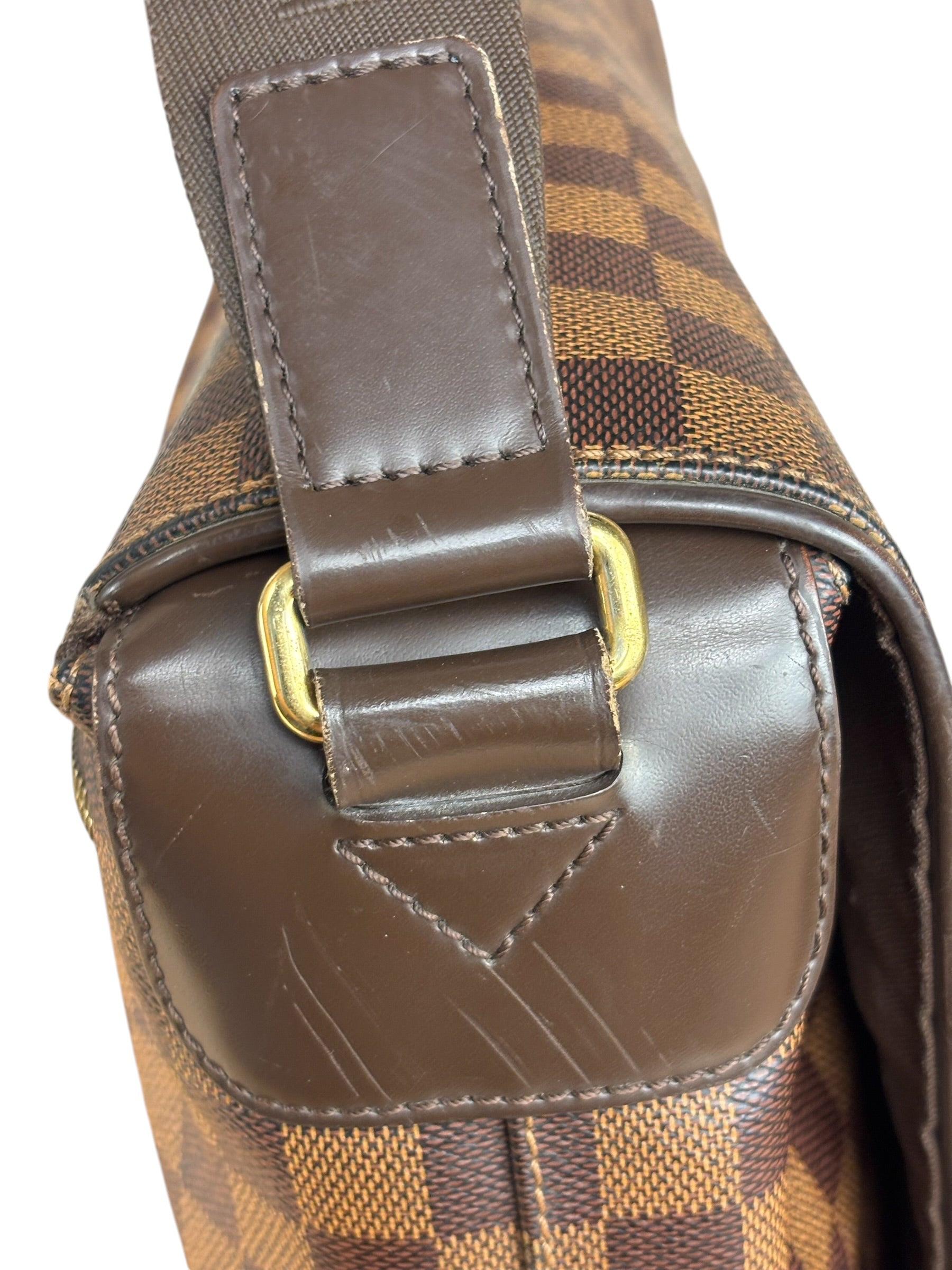 Louis Vuitton Damier Ebene Flap Spencer Messenger Bag