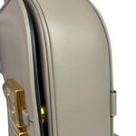 Fendi Dove Gray Leather C'mon Crossbody Bag