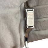 Gucci Vintage Black Dial Bangle Watch 1500L