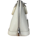 Louis Vuitton White Epi Leather Alma Hand Bag PM