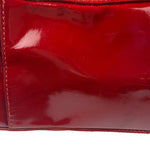 Miu Miu Glossy Candy Red Patent Leather Tote Bag