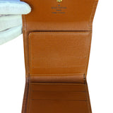 Louis Vuitton Brown Leather Elise Compact Wallet