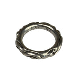 Chrome Hearts 925 Silver Scroll Bag Ring