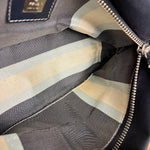 Fendi Vintage Navy Wave Buckle Pochette