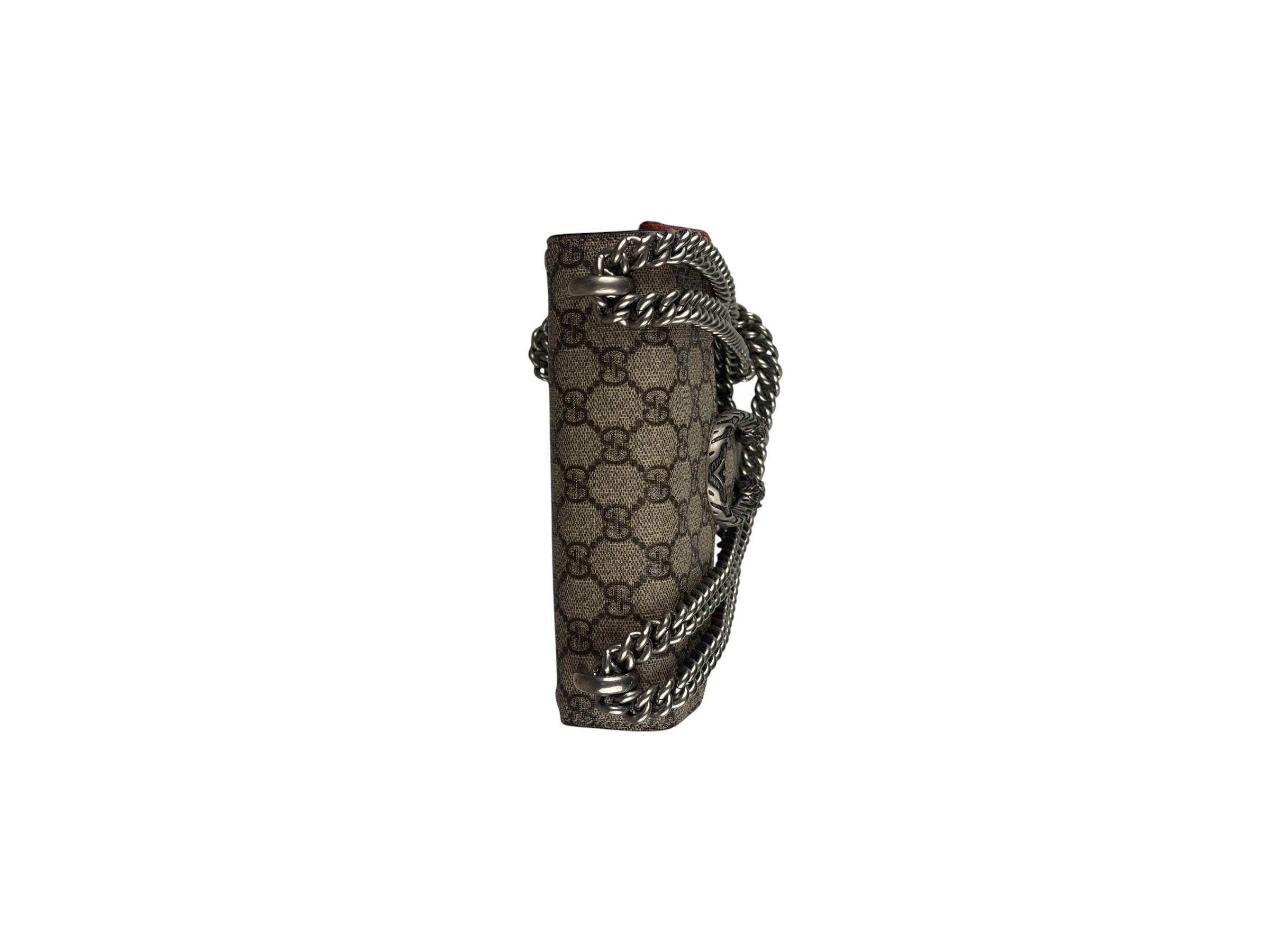 Gucci Leather Dionysus GG Supreme Mini Shoulder Bag