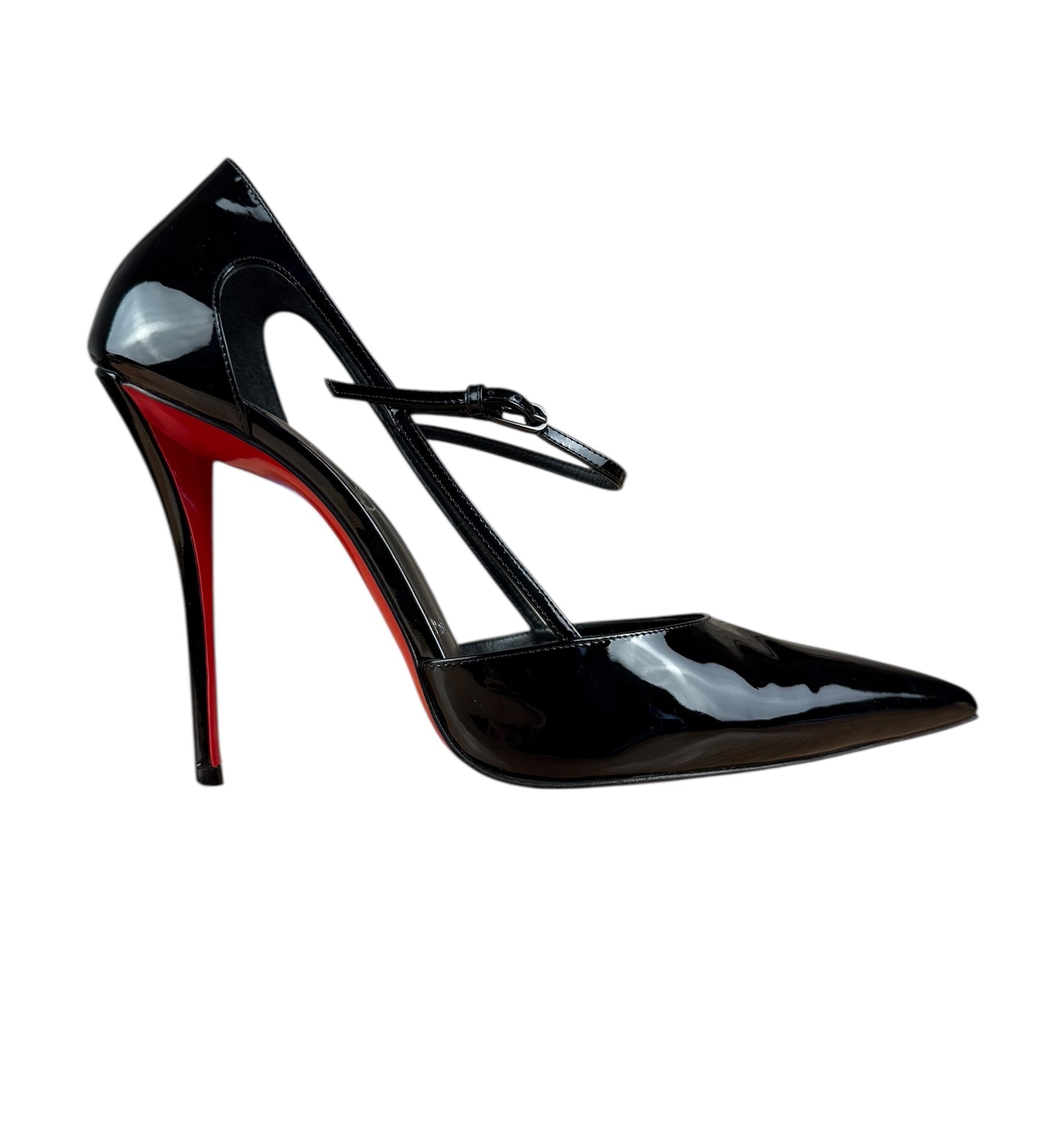 Christian Louboutin Black Miss Z Strap