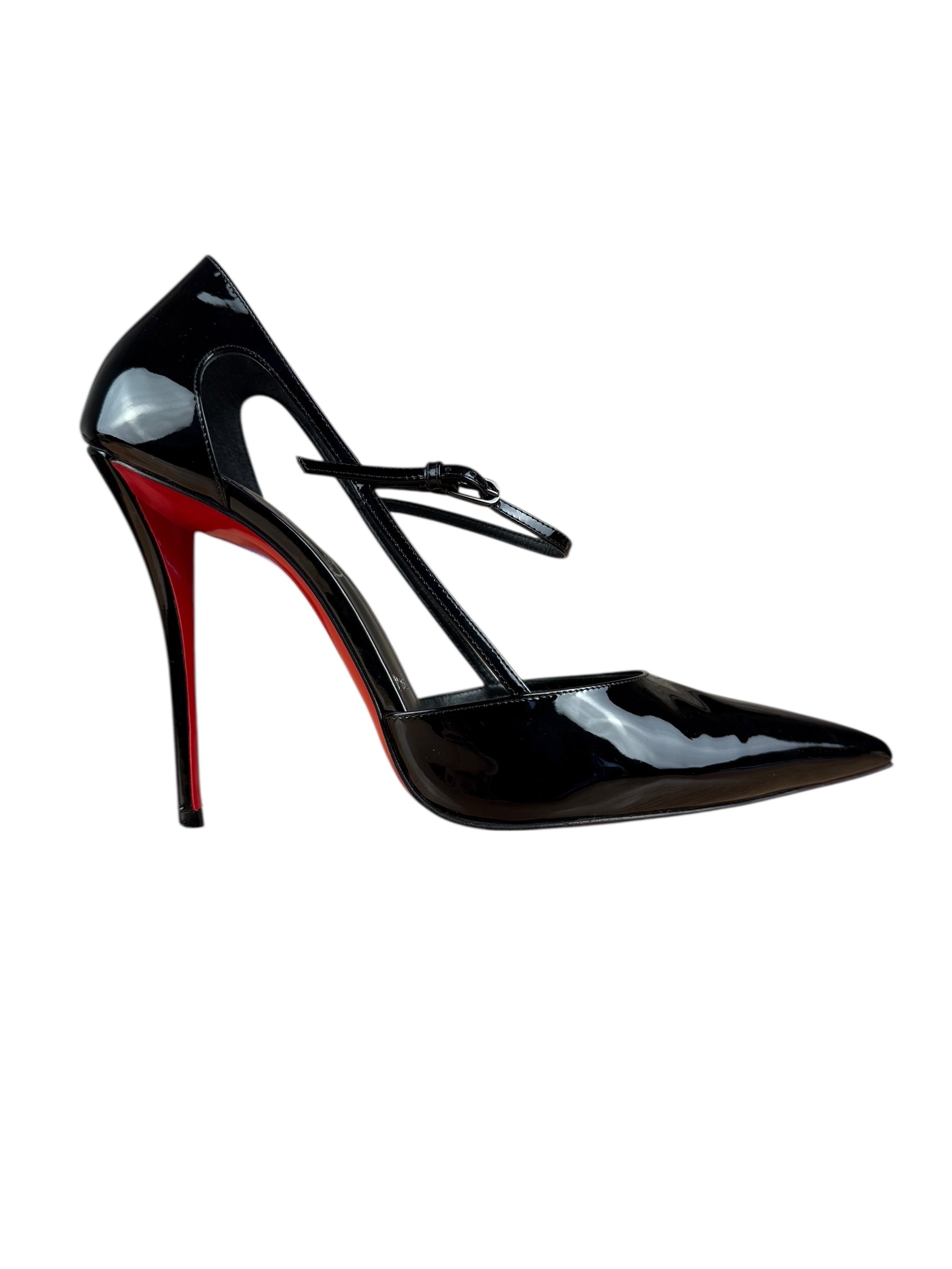 Christian Louboutin Black Miss Z Strap