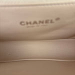 Chanel Cream Quilted Leather Flap Bag 2018