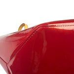 Louis Vuitton Red Monogram Vernis Bellevue Handbag PM