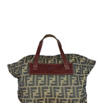 Fendi Zucca Foldable Canvas Tote Bag