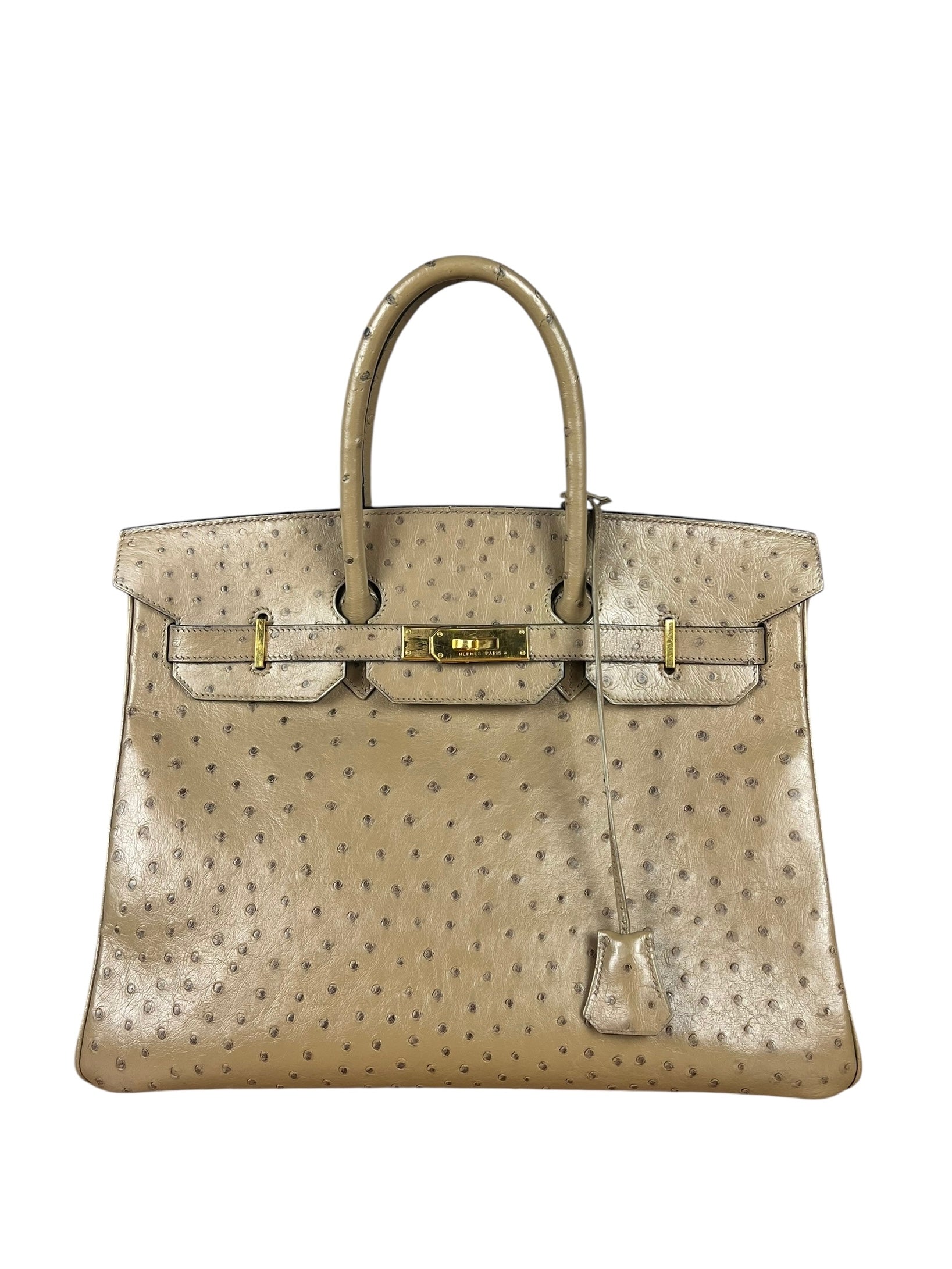 Hermes Birkin 35 Mousse Ostrich 2001