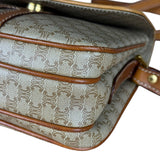 Celine Vintage Macadam Canvas Crossbody Bag
