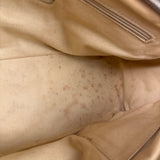 Chanel Cream Chevron Leather Outdoor Ligne Shoulder Bags  2005